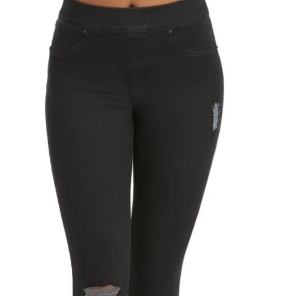 SPANX Vintage Distressed Skinny Jeans - Picture 2 of 9